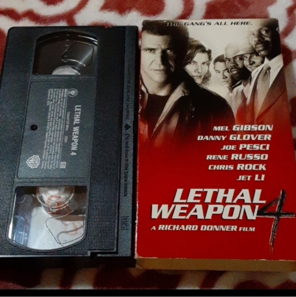 Lethal Weapon ‧ Action/Comedy ‧ VHS tape 2h 8m - Picture 4 of 9